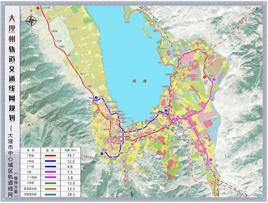 總規模495.3km！大理(lǐ)州軌道交通線(xiàn)網規劃出爐(圖6)