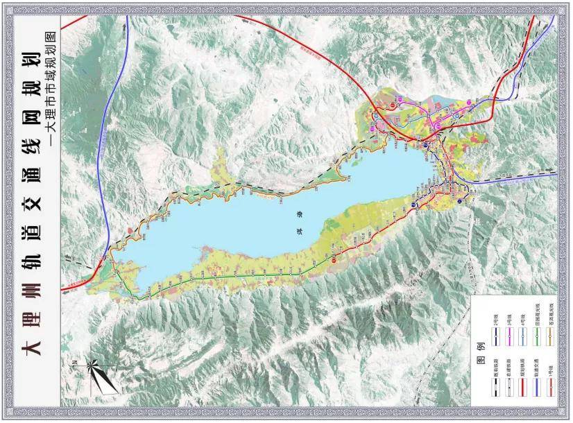 總規模495.3km！大理(lǐ)州軌道交通線(xiàn)網規劃出爐(圖15)